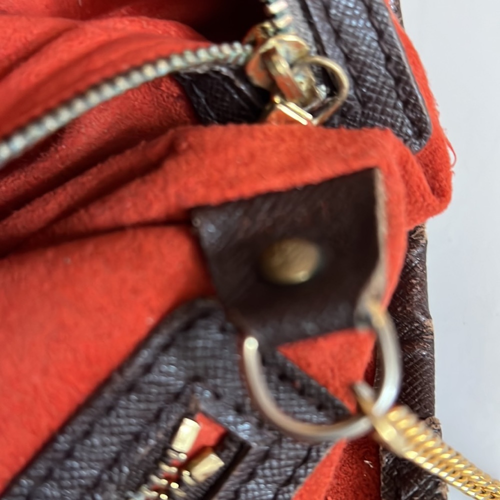 Louis Vuitton Marais bucket bag in Damier Ebene - Picture 16 of 16